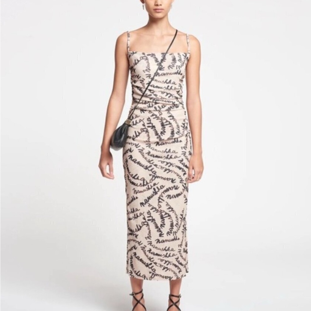 Nanushka Scribble Dress Sz S